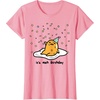 image:imageGudetama The Lazy Egg Its Meh My Birthday Confetti Party TShirt SmallPink