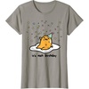image:imageGudetama The Lazy Egg Its Meh My Birthday Confetti Party TShirt SmallSlate Grey