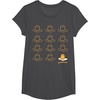 image:imageGudetama The Lazy Egg Real TShirtDark Heather Grey