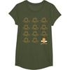 image:imageGudetama The Lazy Egg Real TShirtOlive Green