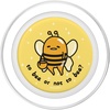 image:imageGudetama To bee or not to bee Costume PopSockets Adhesive PopGripMagnetic PopGrip