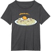 image:imageGudetama Whatever Pasta Tee Shirt TShirtDark Heather Grey