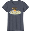 image:imageGudetama Whatever Pasta Tee Shirt TShirtHeather Blue