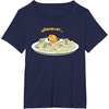 image:imageGudetama Whatever Pasta Tee Shirt TShirtNavy Blue