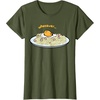 image:imageGudetama Whatever Pasta Tee Shirt TShirtOlive Green