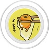 image:imageGudetama the Lazy Egg Falling Chopsticks PopSockets MagSafe PopGrip for iPhoneMagSafe