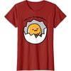 image:imageGudetama the Lazy Egg Hiding from Responsibilities TShirtCranberry Red