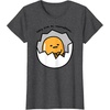image:imageGudetama the Lazy Egg Hiding from Responsibilities TShirtDark Heather Grey
