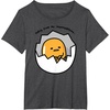 image:imageGudetama the Lazy Egg Hiding from Responsibilities TShirtDark Heather Grey