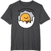 image:imageGudetama the Lazy Egg Hiding from Responsibilities TShirtDark Heather Grey