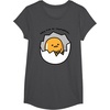 image:imageGudetama the Lazy Egg Hiding from Responsibilities TShirtDark Heather Grey