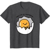 image:imageGudetama the Lazy Egg Hiding from Responsibilities TShirtDark Heather Grey