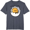 image:imageGudetama the Lazy Egg Hiding from Responsibilities TShirtHeather Blue