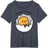 image:imageGudetama the Lazy Egg Hiding from Responsibilities TShirtHeather Blue