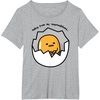 image:imageGudetama the Lazy Egg Hiding from Responsibilities TShirtHeather Grey