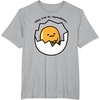 image:imageGudetama the Lazy Egg Hiding from Responsibilities TShirtHeather Grey