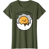 image:imageGudetama the Lazy Egg Hiding from Responsibilities TShirtOlive Green