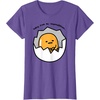 image:imageGudetama the Lazy Egg Hiding from Responsibilities TShirtPurple Heather