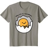 image:imageGudetama the Lazy Egg Hiding from Responsibilities TShirtSlate Grey