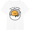 image:imageGudetama the Lazy Egg Hiding from Responsibilities TShirtWhite