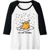 image:imageGudetama the Lazy Egg Its Meh my Birthday Confetti Party Raglan Baseball TeeBlackWhite