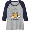 image:imageGudetama the Lazy Egg Its Meh my Birthday Confetti Party Raglan Baseball TeeNavy BlueAthletic Heather