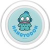 image:imageHangyodon Character Front and Back PopSockets Adhesive PopGripMagnetic PopGrip