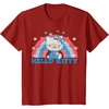 image:imageHello Kitty America USA Rainbow TShirtCranberry Red