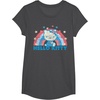 image:imageHello Kitty America USA Rainbow TShirtDark Heather Grey