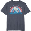 image:imageHello Kitty America USA Rainbow TShirtHeather Blue