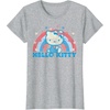 image:imageHello Kitty America USA Rainbow TShirtHeather Grey
