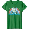 image:imageHello Kitty America USA Rainbow TShirtKelly Green