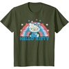image:imageHello Kitty America USA Rainbow TShirtOlive Green