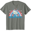 image:imageHello Kitty America USA Rainbow TShirtOlive Heather