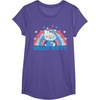 image:imageHello Kitty America USA Rainbow TShirtPurple Heather