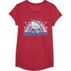 image:imageHello Kitty America USA Rainbow TShirtRed Heather