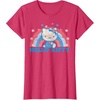image:imageHello Kitty America USA Rainbow TShirtRed Heather