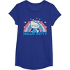 image:imageHello Kitty America USA Rainbow TShirtRoyal Blue