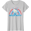 image:imageHello Kitty America USA Rainbow TShirtSilver Grey