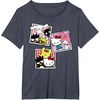 image:imageHello Kitty And Friends Photo Booth Fun Short Sleeve TShirtHeather Blue