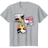 image:imageHello Kitty And Friends Photo Booth Fun Short Sleeve TShirtHeather Grey