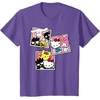image:imageHello Kitty And Friends Photo Booth Fun Short Sleeve TShirtPurple Heather