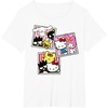image:imageHello Kitty And Friends Photo Booth Fun Short Sleeve TShirtWhite