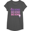 image:imageHello Kitty Be Kind TShirtAsphalt Grey