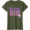 image:imageHello Kitty Be Kind TShirtOlive Green