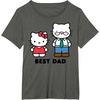 image:imageHello Kitty Best Dad Fathers Day TShirt SmallAsphalt Grey