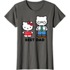 image:imageHello Kitty Best Dad Fathers Day TShirt SmallAsphalt Grey