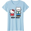 image:imageHello Kitty Best Dad Fathers Day TShirt SmallBaby Blue