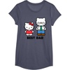 image:imageHello Kitty Best Dad Fathers Day TShirt SmallHeather Blue