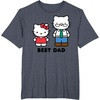 image:imageHello Kitty Best Dad Fathers Day TShirt SmallHeather Blue